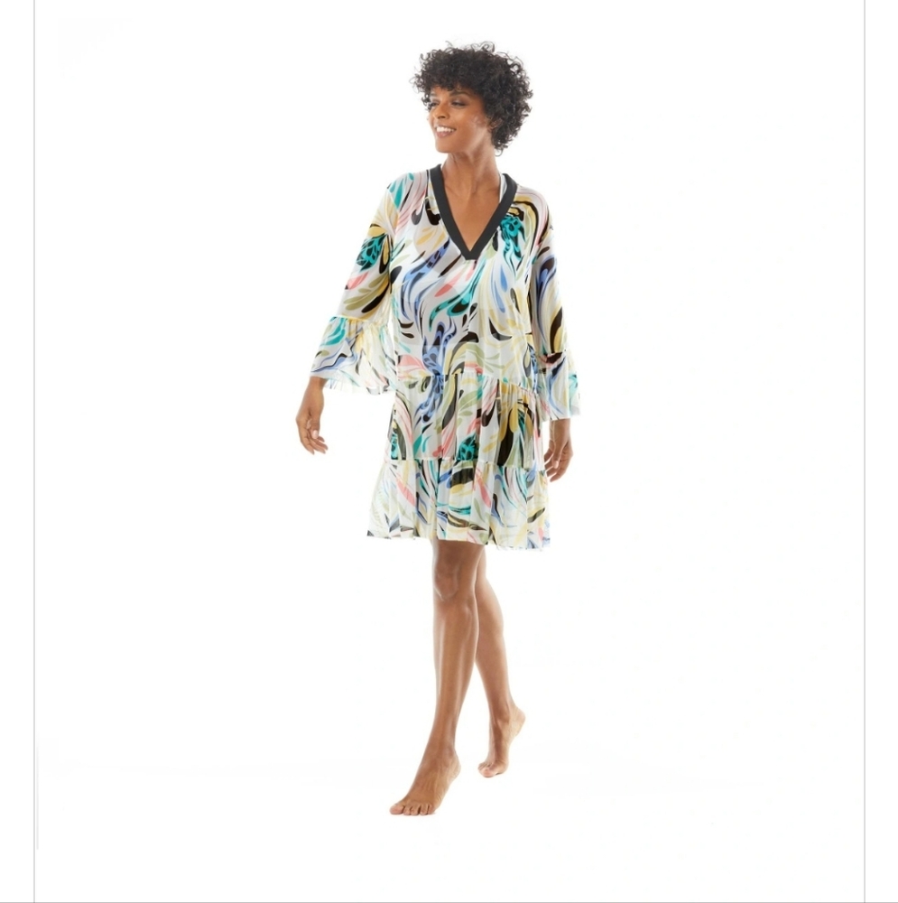 Coco Reef Enchant Cover Up Retro Swirl